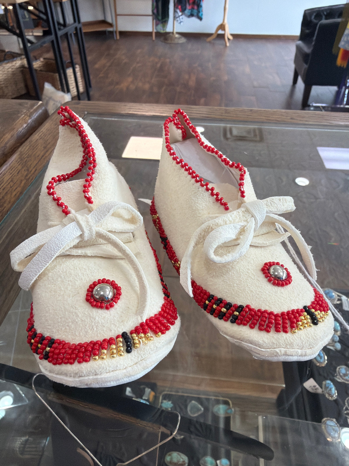 Beaded Baby Moccasins