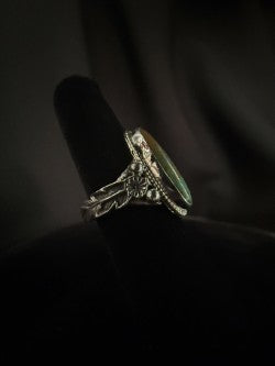 Turquoise/ Sterling Silver Ring (Size 6 1/2)