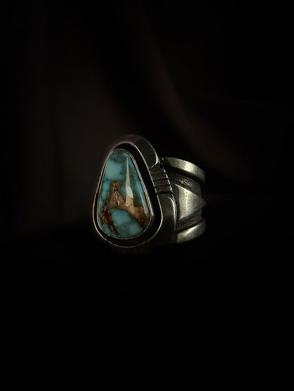 Turquoise/Sterling Silver Ring (Size 11)