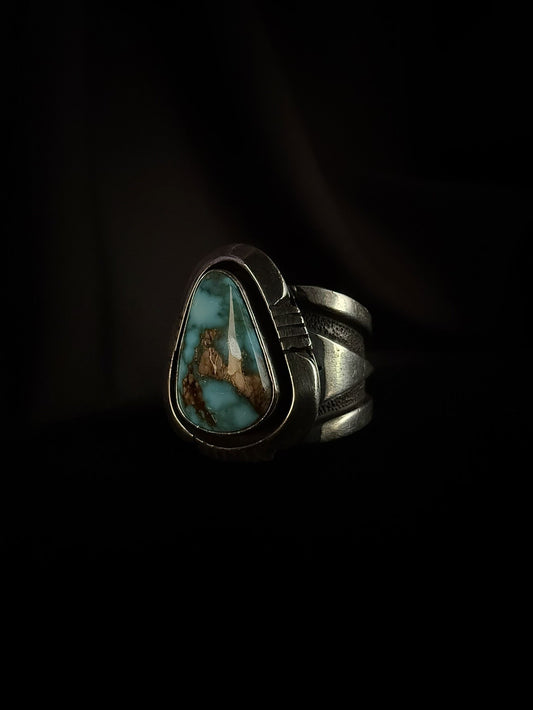Turquoise/Sterling Silver Ring (Size 11)