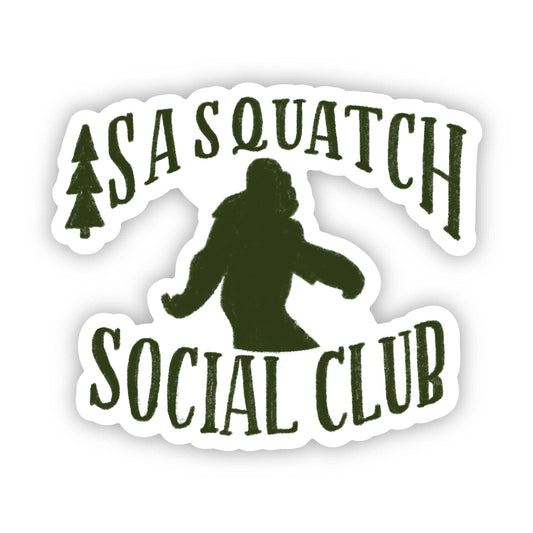 Sasquatch Social Club Sticker