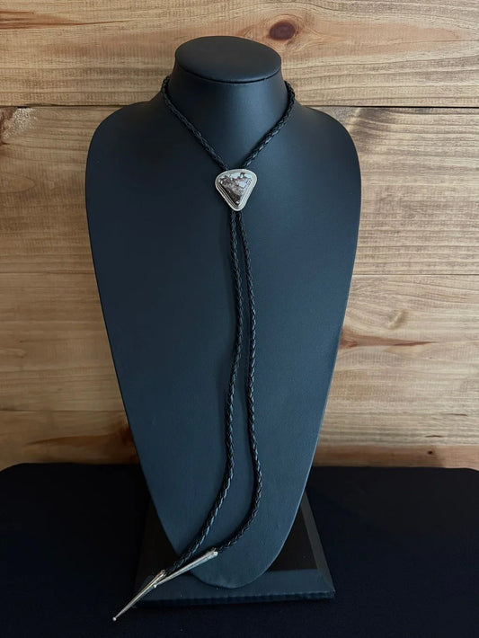 Wild Horse/Sterling Silver Bolo Tie