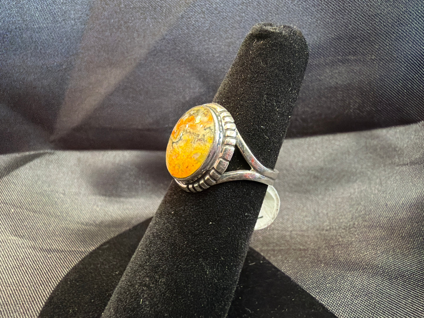 Bumble Bee/Sterling Silver Ring (Size 5 1/2)