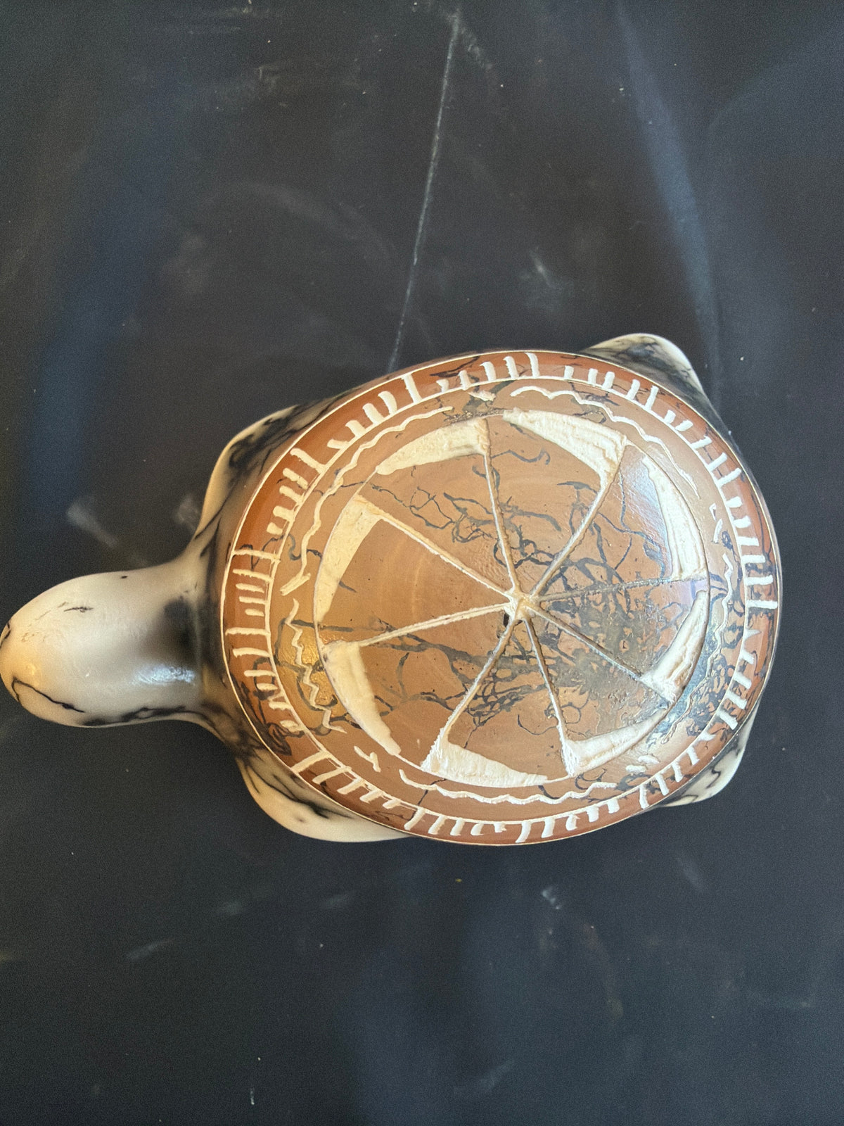 Horsehair Pottery - Turtle