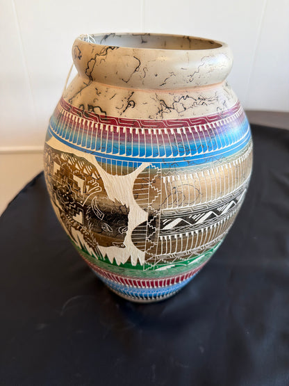 Horsehair Pottery - (Large)
