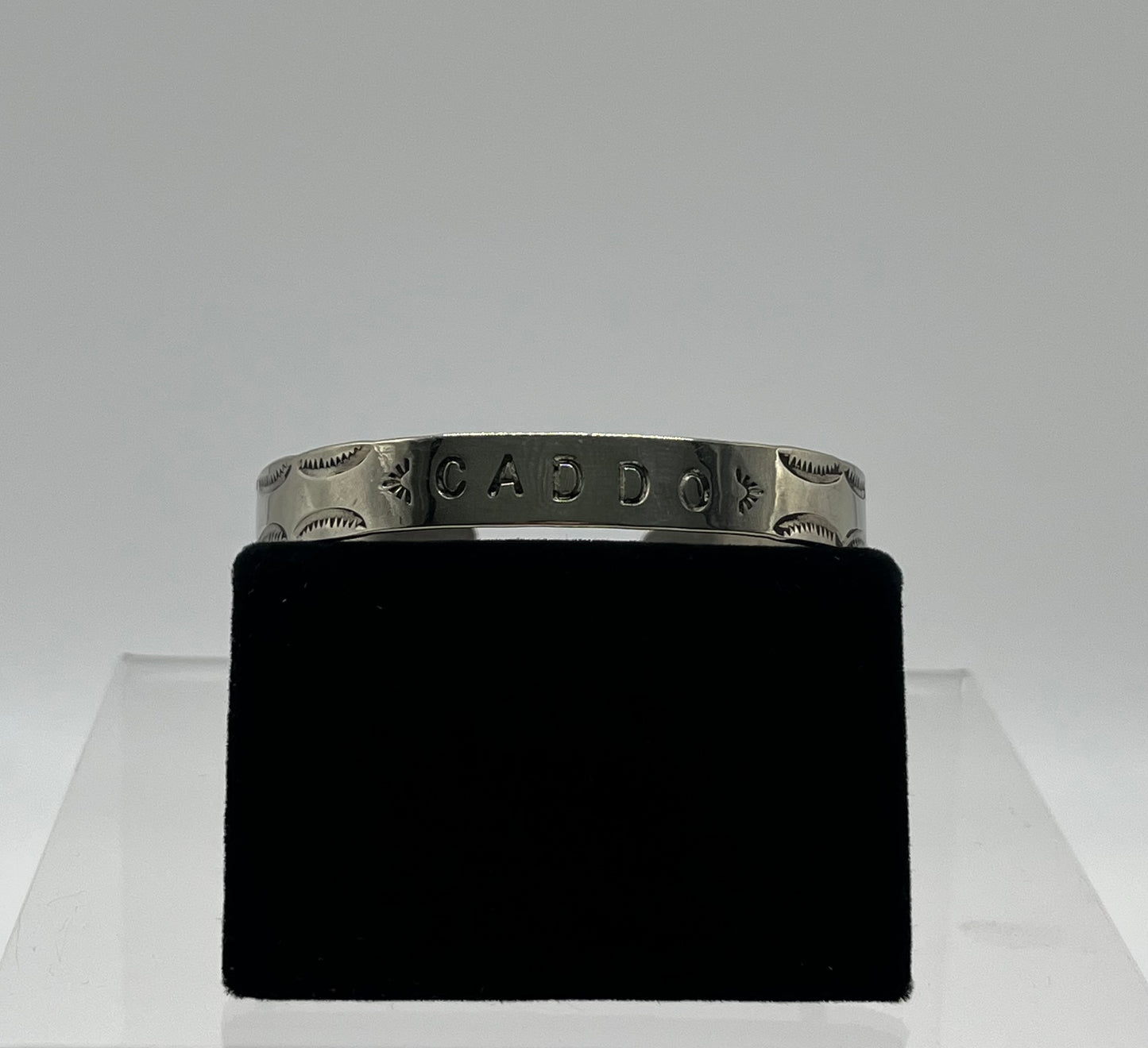 German Silver Tribal Name Bracelet