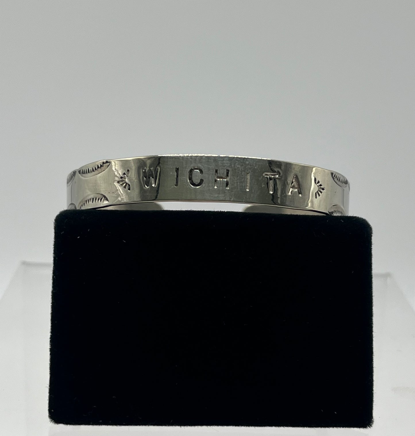 German Silver Tribe Name Bracelet