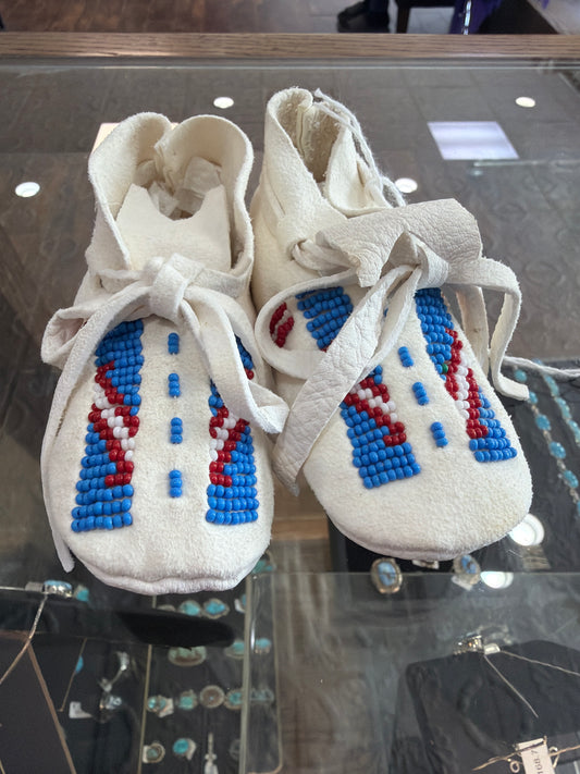 Beaded Baby Moccasins