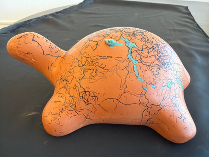 Horsehair Pottery - Turtle