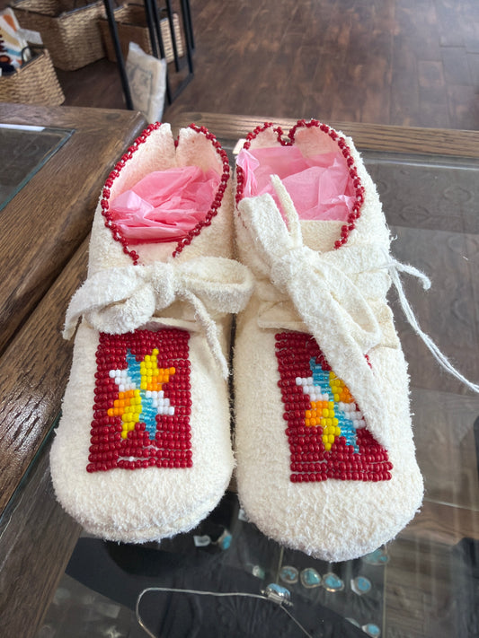 Beaded Baby Moccasins