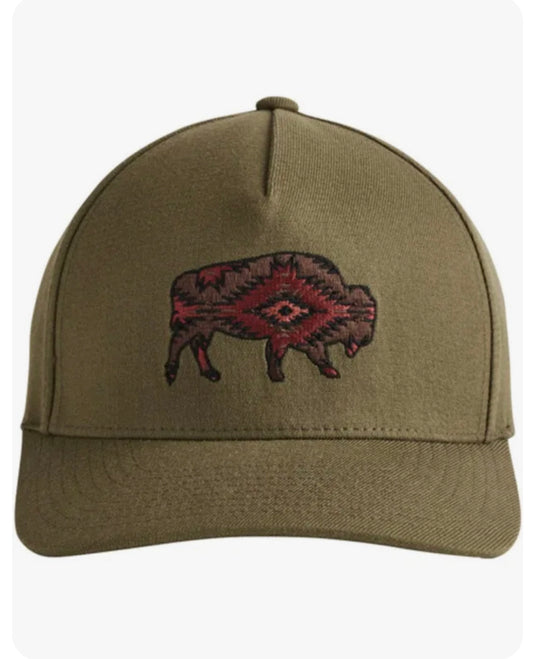 Pendleton Embroidered Hat Buffalo Red