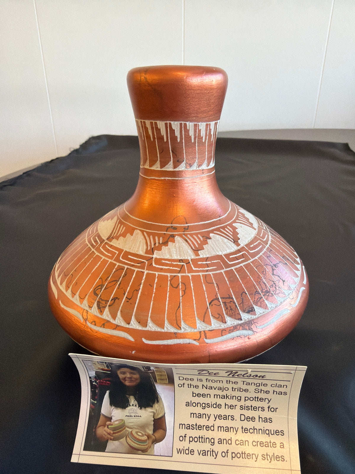 Horsehair Pottery - Copper