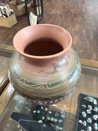 Pottery by C. Johnson (Navajo)