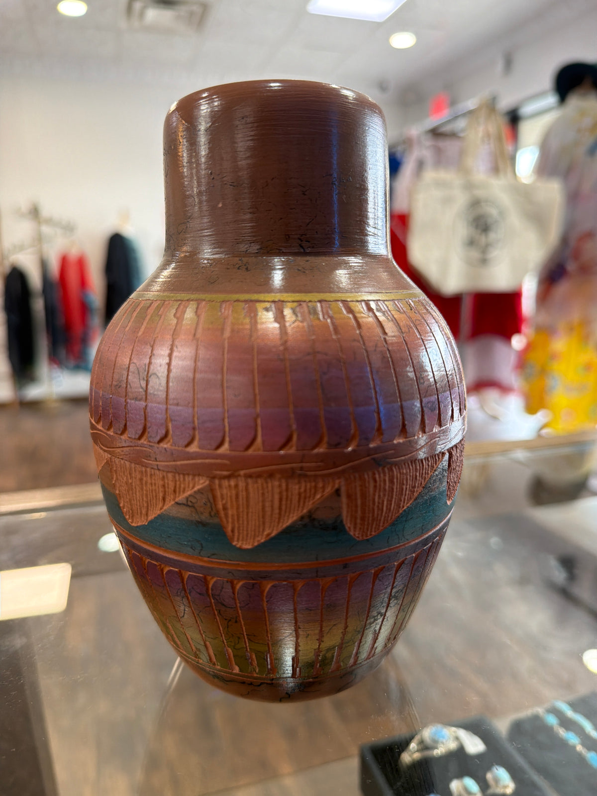 Pottery by Brandy Brown (Navajo)