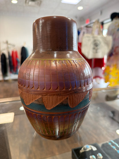 Pottery by Brandy Brown (Navajo)