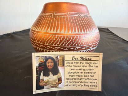 Horsehair Pottery - Copper