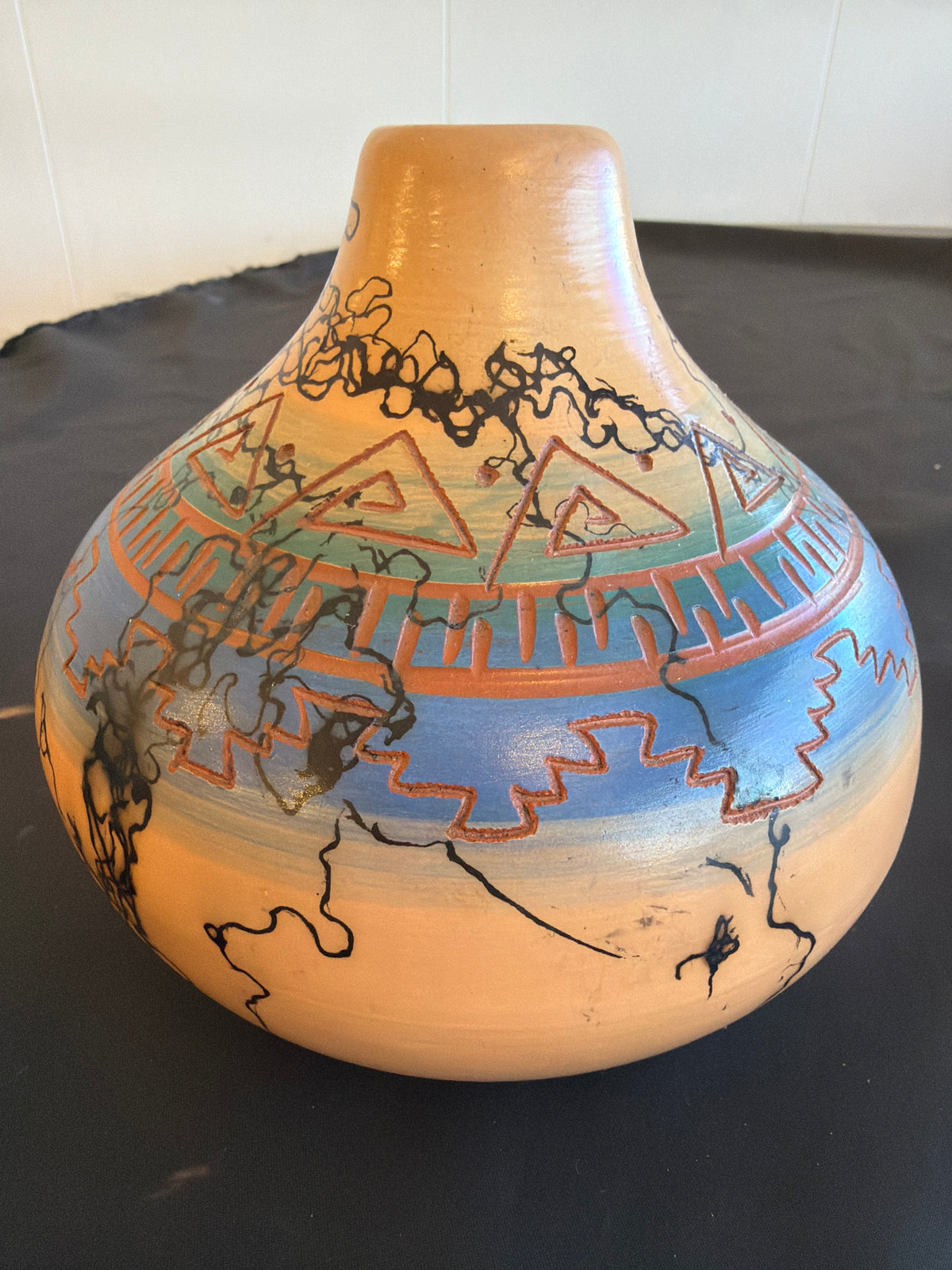 Horsehair Pottery - Tania N. (Navajo)