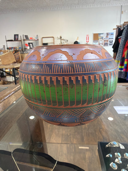 Pottery by Renalda Largo (Navajo)