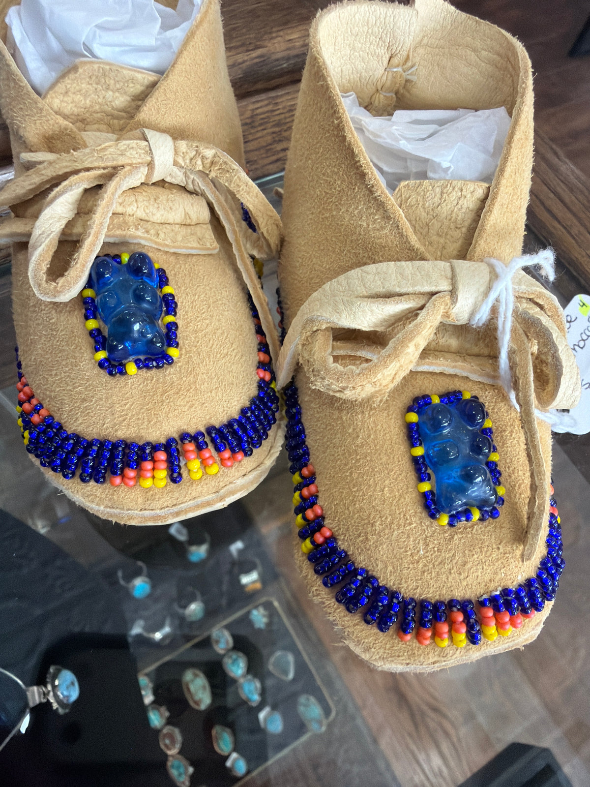 Beaded Baby Moccasins