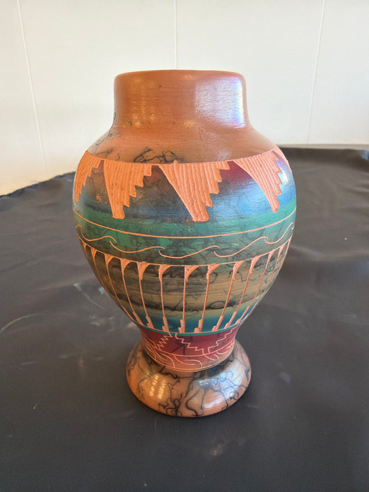 Horsehair Pottery- Carol J. (Navajo)