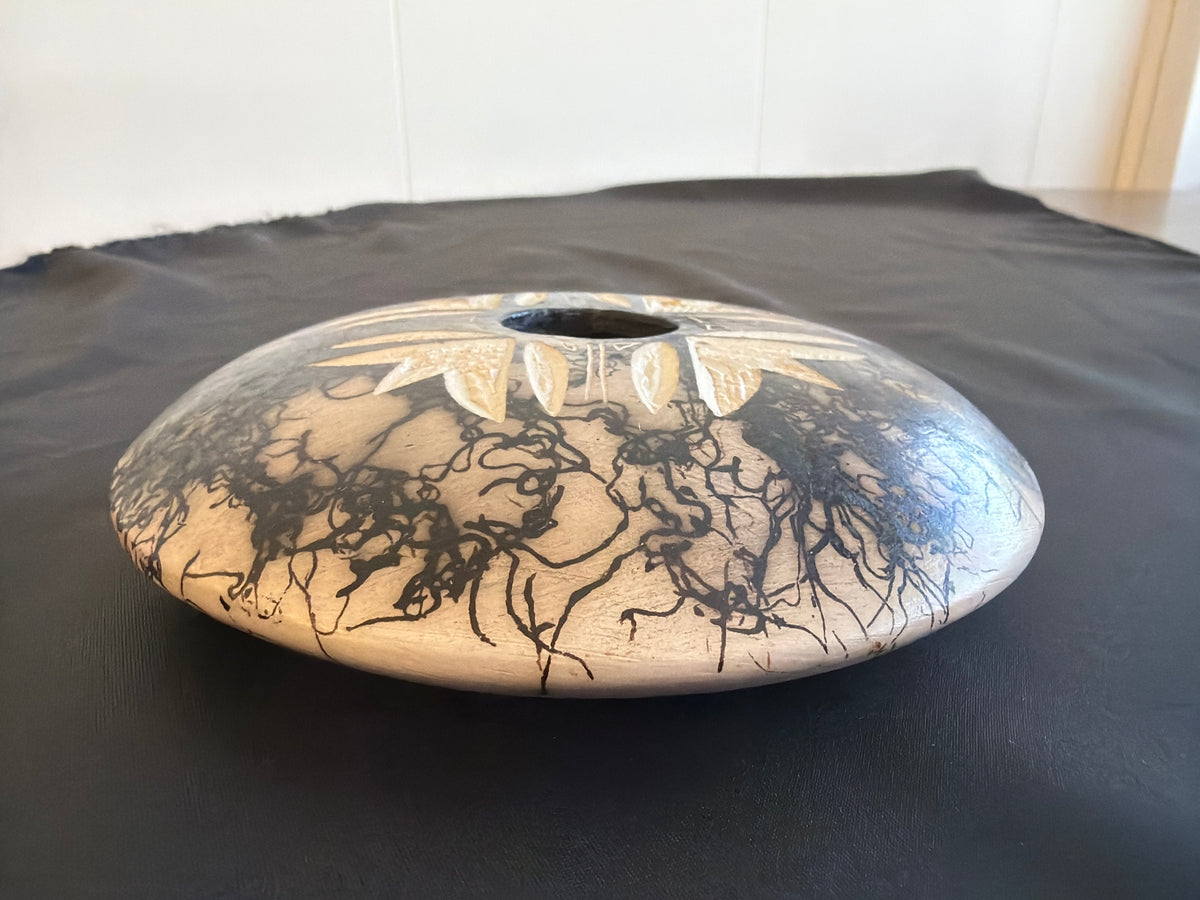 Horsehair Pottery - Semi Flat