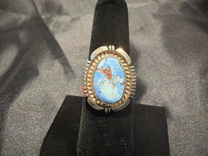 Golden Hills/Sterling Silver (Size 6 3/4)