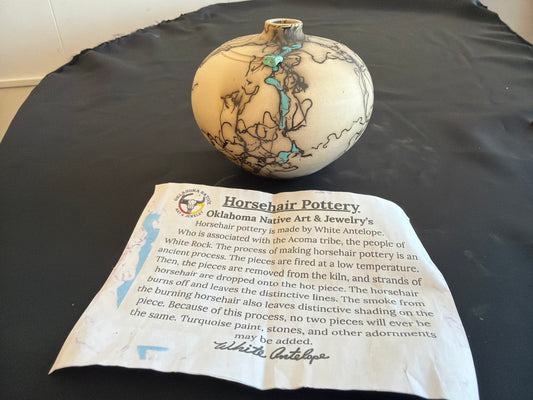 Horsehair Pottery - W. Antelope