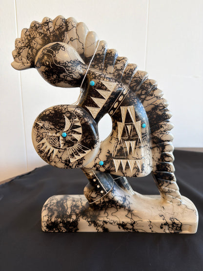 Horsehair Pottery - shield