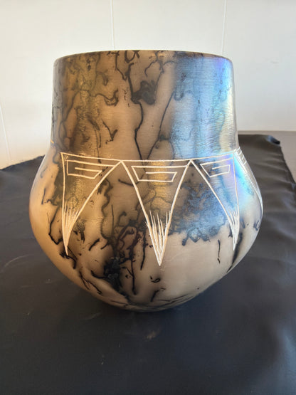 Horsehair Pottery - G. Yellowcorn