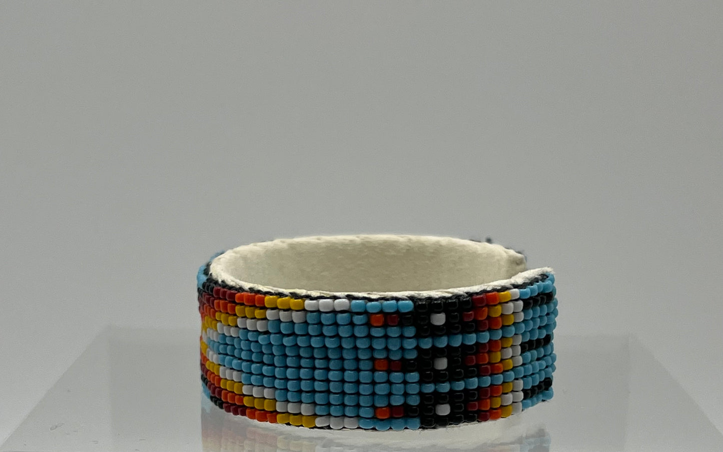 Beaded Bracelet Light Blue