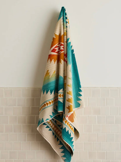 Pendleton Spa Towel; Sunset Pass