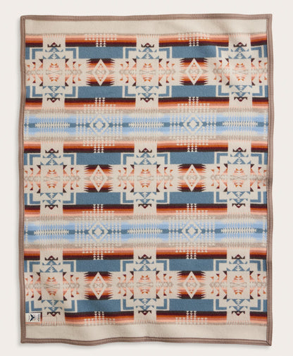 Pendleton Chief Joseph Crib Blanket; Rosewood