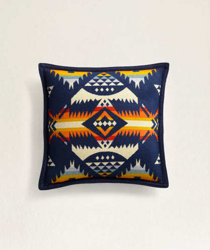 Pendleton Jaquard Pillow; Nehalem Navy