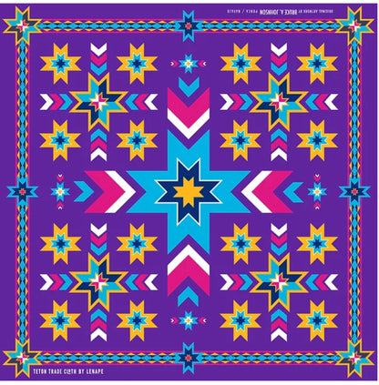 Teton Ponca Stars Bandana