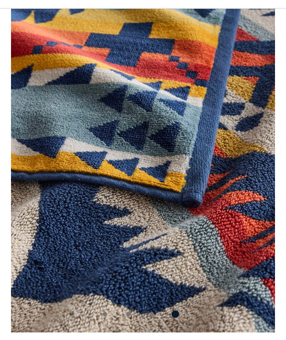 Pendleton Spa Towel; Nehalem Navy