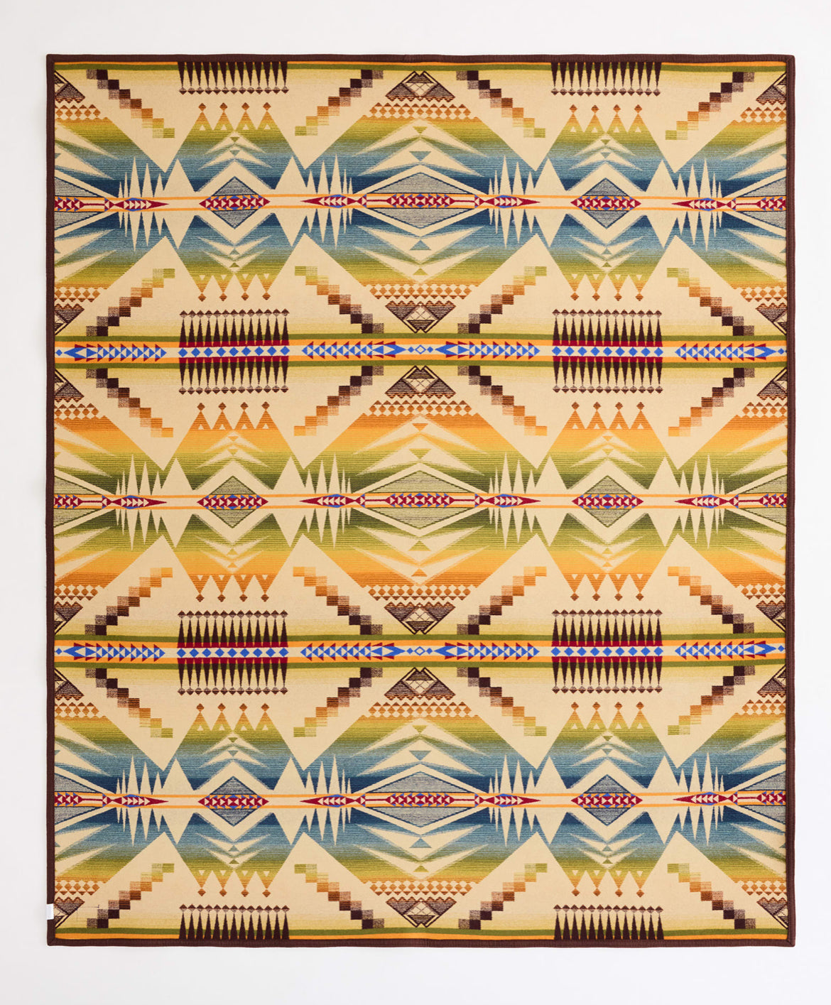 Pendleton Jacquard Unapped Robe Blanket; Mystic Lake