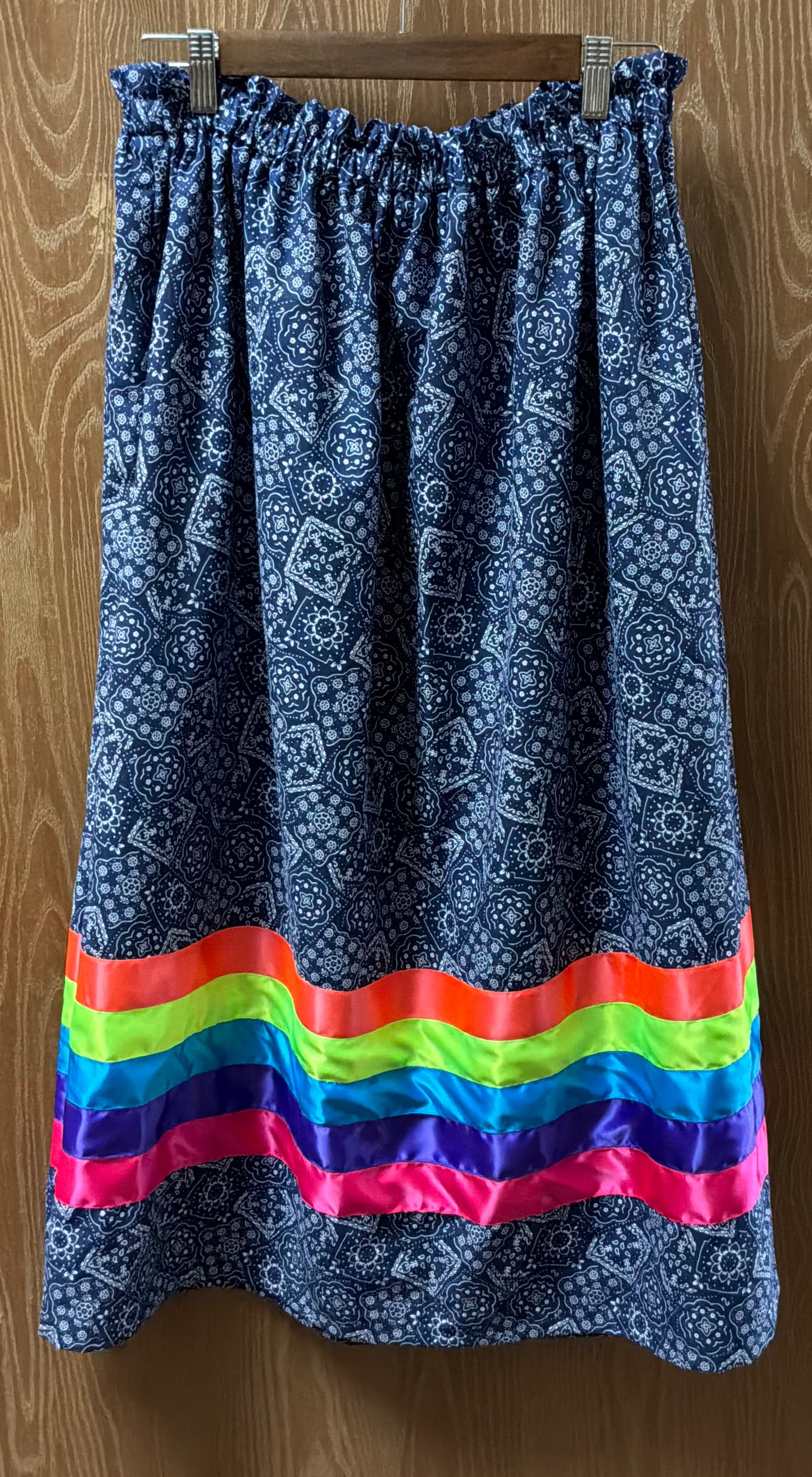 Ribbon Skirt - Vintage Fabric