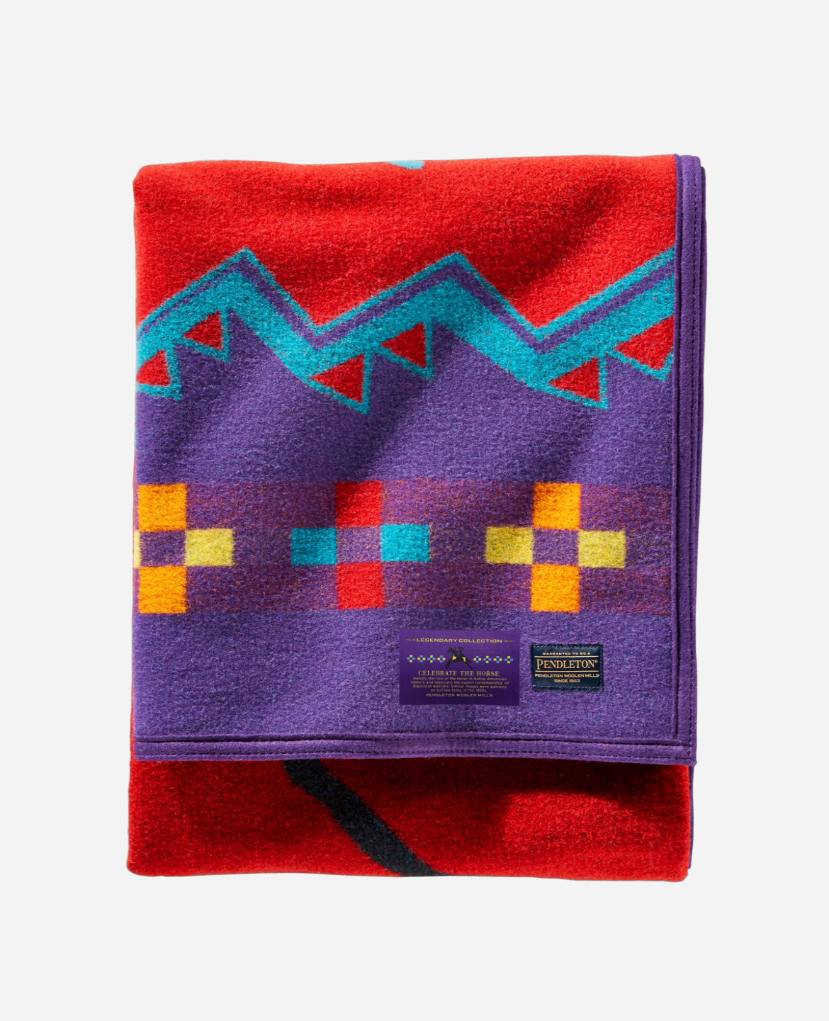 Pendleton Jacquard Robe Blanket Legendary Collection; Celebrate the Horse 2019