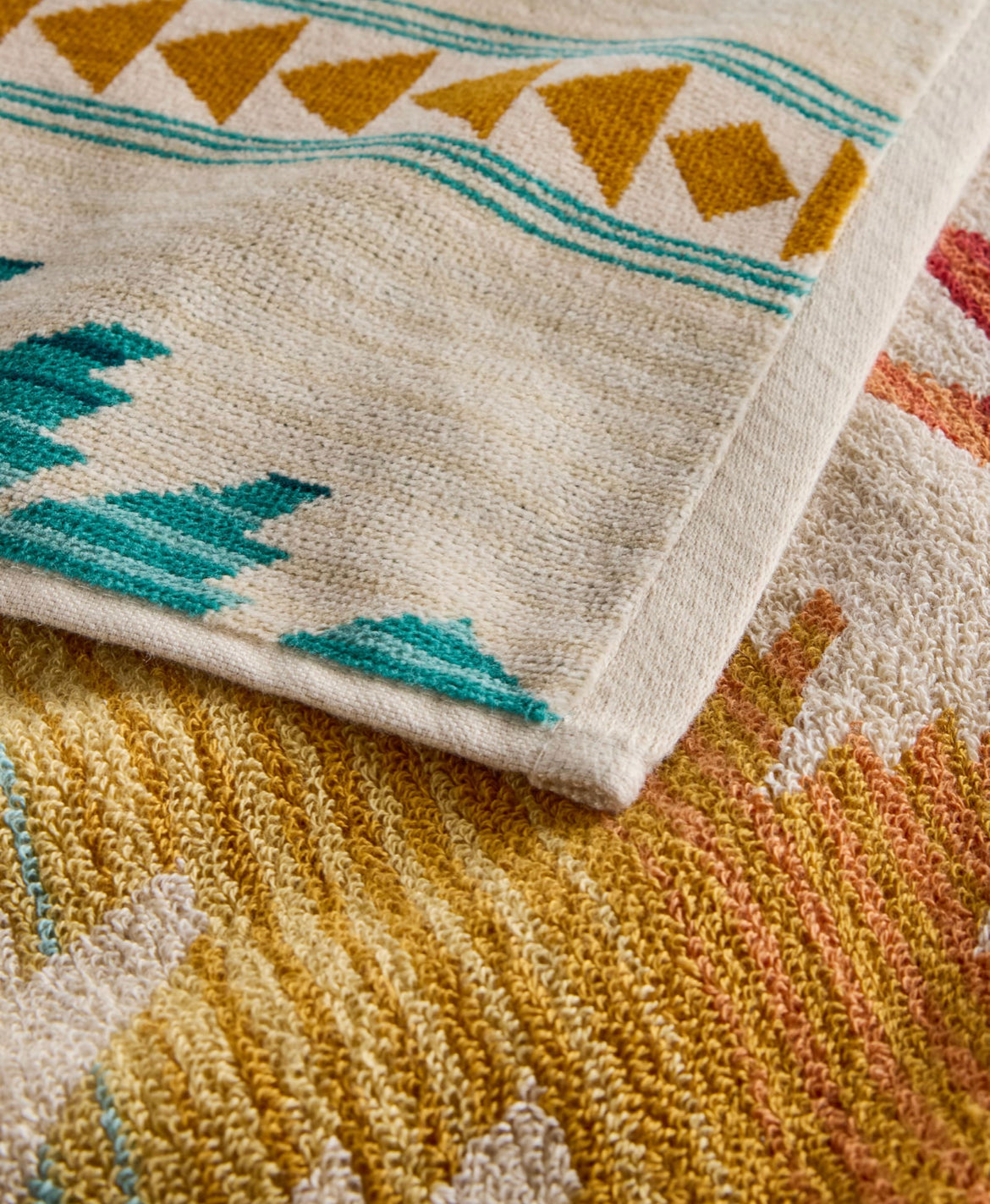 Pendleton Spa Towel; Sunset Pass