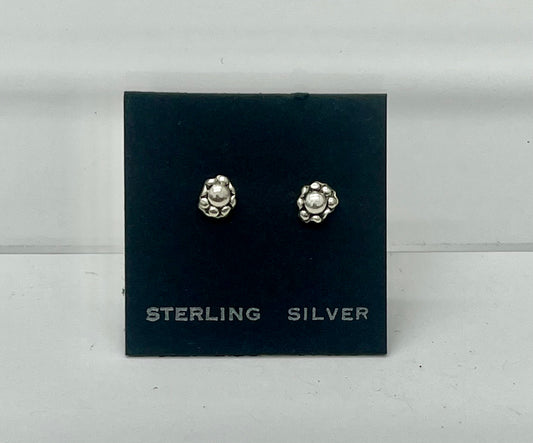 Petite Sterling Silver Stud Earrings
