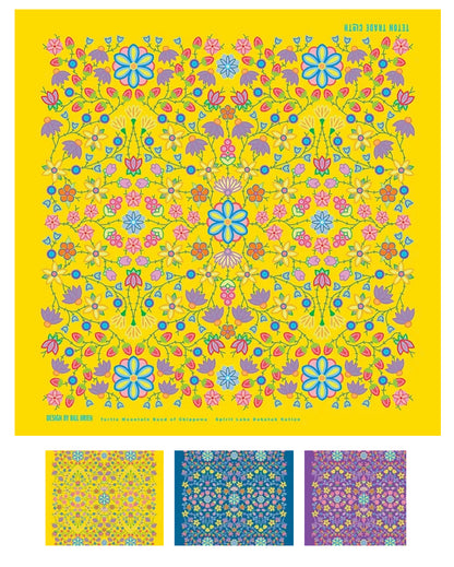 Teton Bandana; Brien Floral