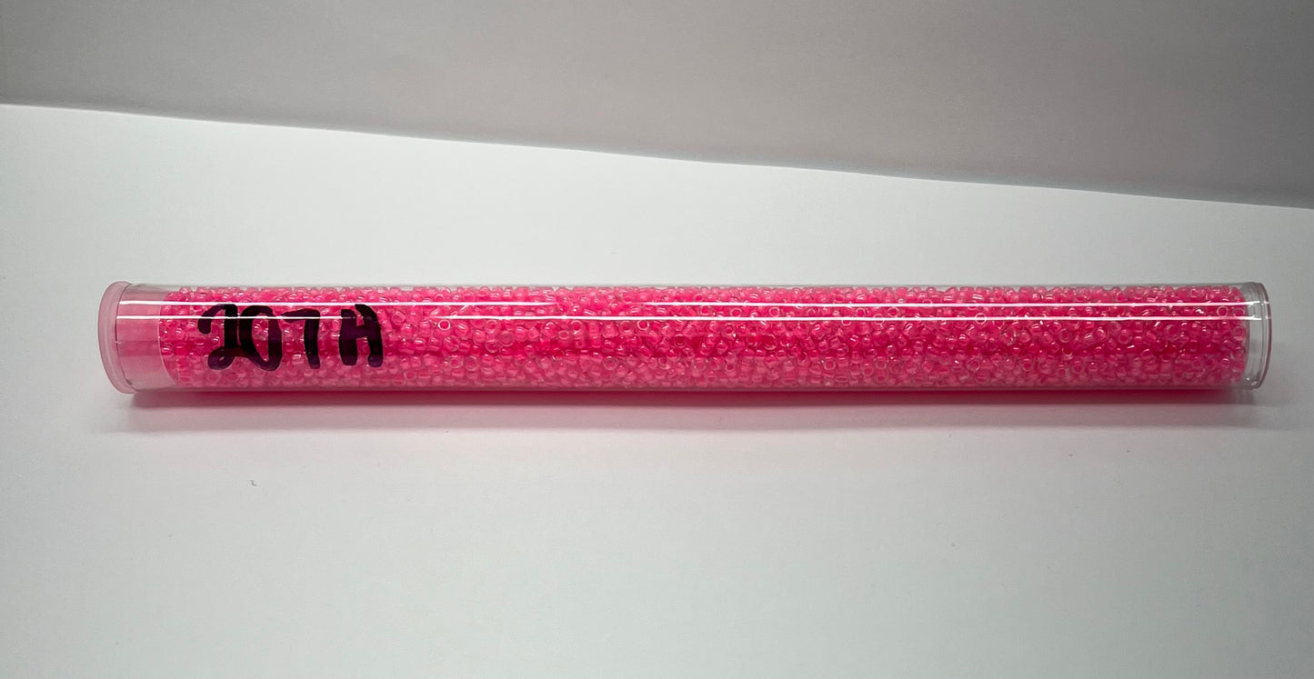 11 Seed Beads #207A Bright Pink