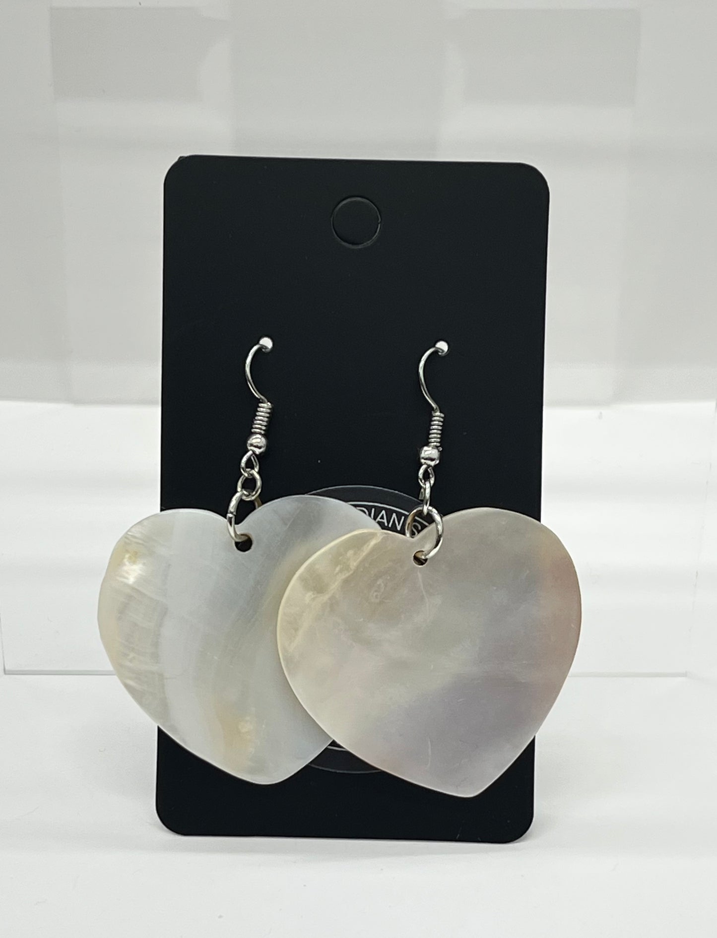 Heart Shaped Shell Earrings