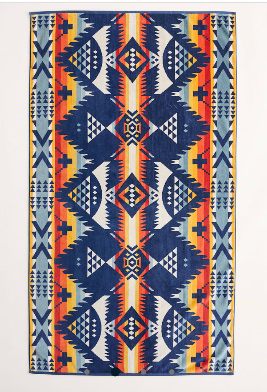 Pendleton Spa Towel; Nehalem Navy