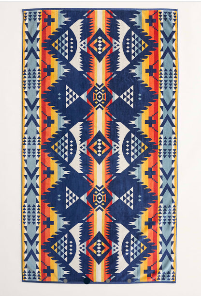 Pendleton Spa Towel; Nehalem Navy