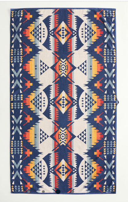 Pendleton Spa Towel; Nehalem Navy