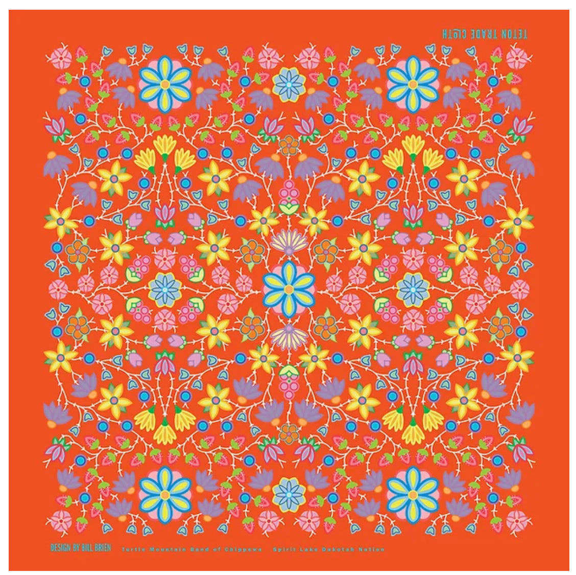 Teton Bandana; Brien Floral