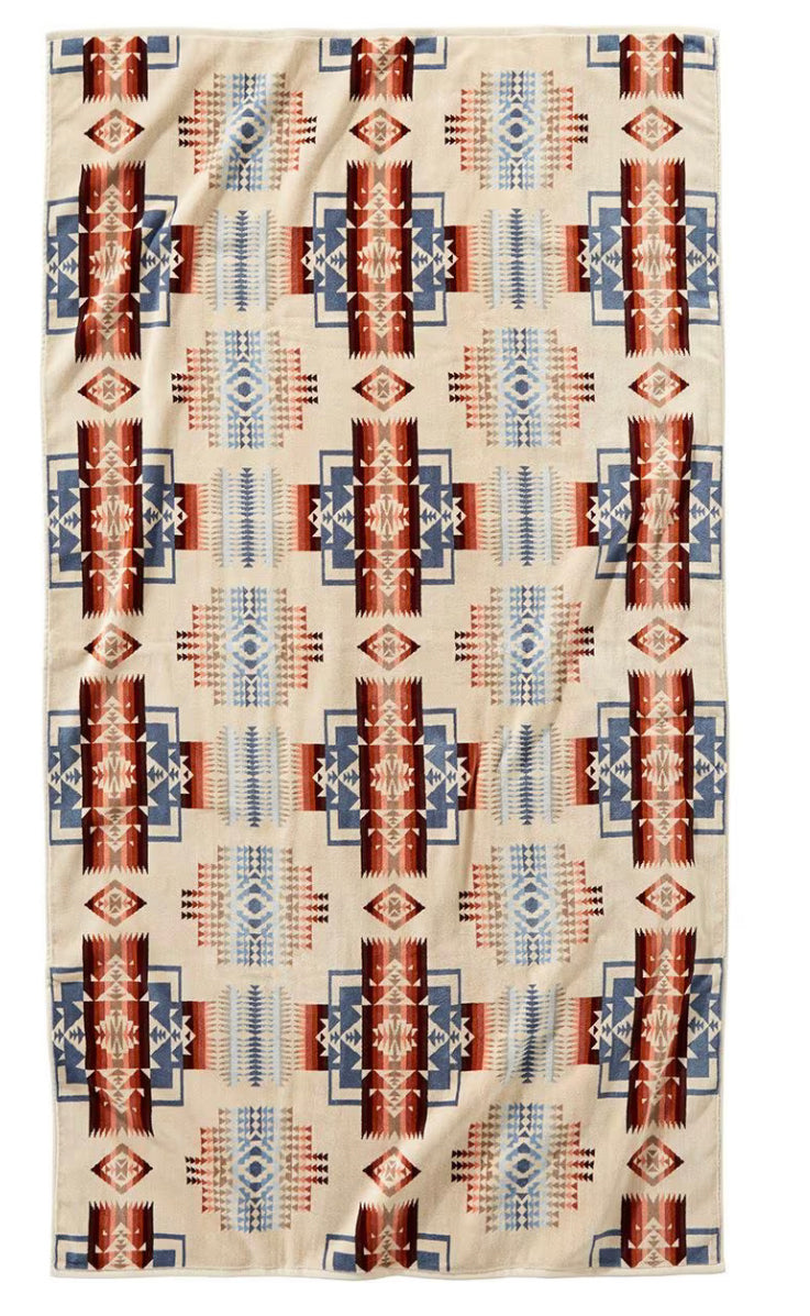 Pendleton Spa Towel Chief Joseph Rosewood