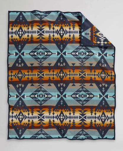 Pendleton Jacquard Unnapped Robe Blanket; Diamond Peak