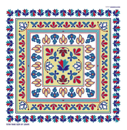 Teton Lenape Floral Bandana